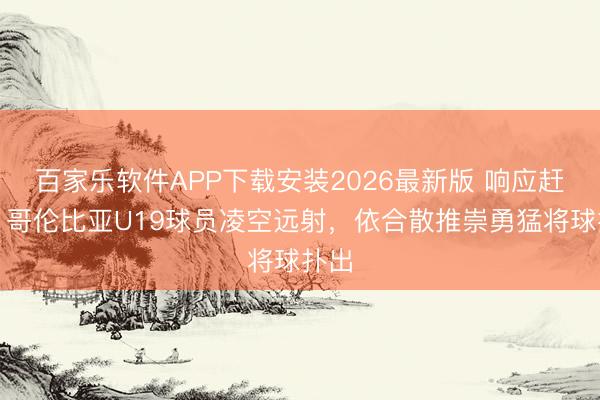 百家乐软件APP下载安装2026最新版 响应赶紧!哥伦比亚U19球员凌空远射,依合散推崇勇猛将球扑出